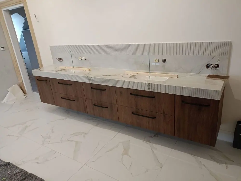 Custom vanity unit