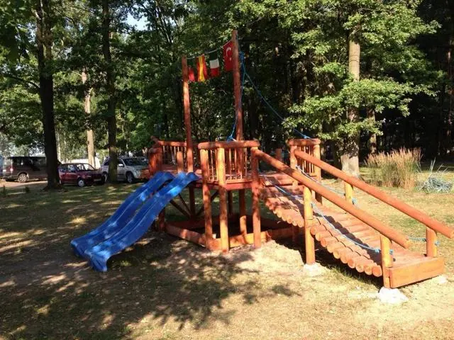 Holzkonstruktion für den Garten